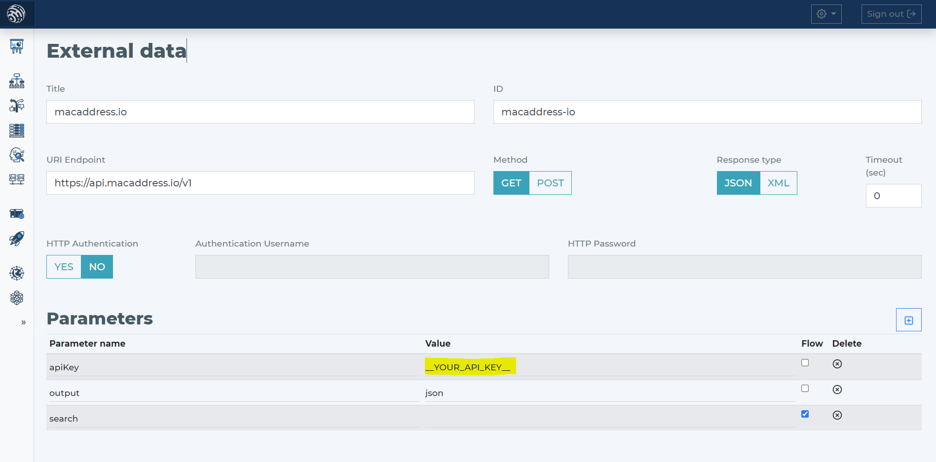 Definition of macaddress.io data source